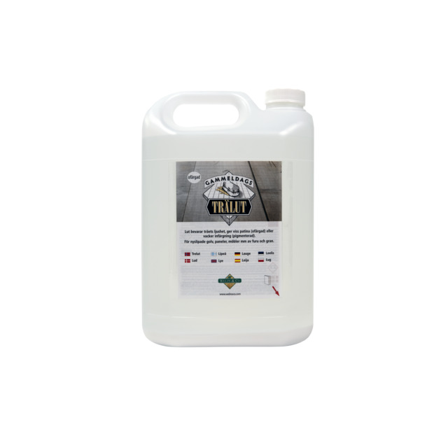 TRÄLUT GAMMELDAGS OFÄRGAD 5L 7330088900026 | Beijerbygg Byggmaterial